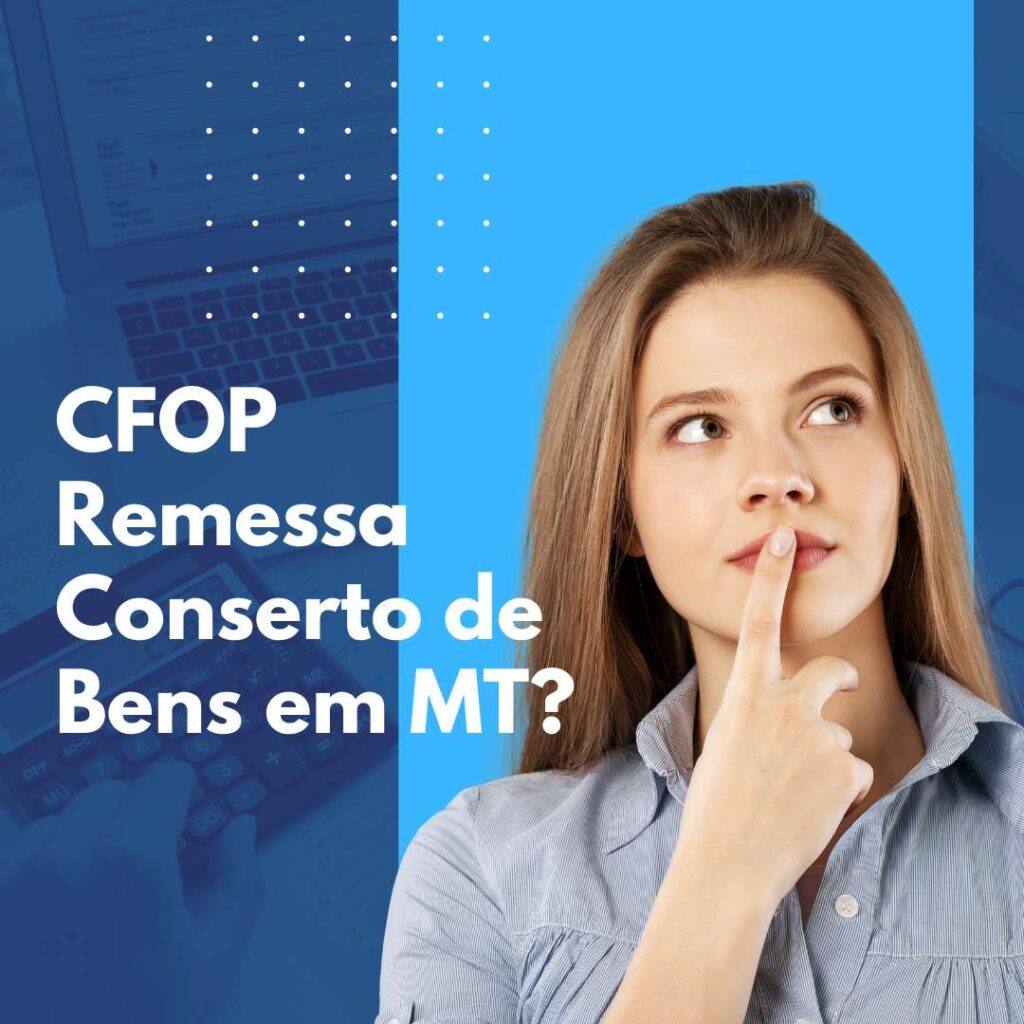 CFOP remessa conserto